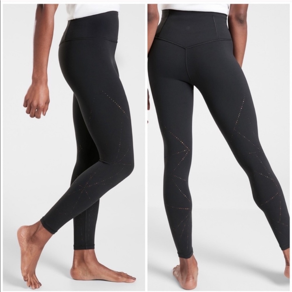 Athleta Elation Laser Cut 7/8 Tight
